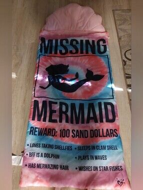 Justice Mermaid Sleeping Bag